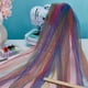 thumbnail image 4 of Tela de tul arcoíris de 5,5 yardas (63 pulgadas), tela de tul multicolor, tela de poliéster de malla arcoíris para coser, tela de tul colorida, 4 of 5