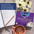 thumbnail image 2 of Tetley British Blend Premium Decaf Black Tea, Decaffeinated Tea, 40 Tea Bags (Pack of 6), Rainforest Alliance Certified, 2 of 4