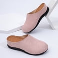 thumbnail image 7 of YLYL Clogs for Women Arch Support Wedge Heel Closed Toe Comfortable Casual Slip on Summer Mules, 7 of 7