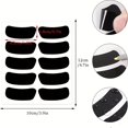 thumbnail image 3 of 100 parches adhesivos negros impermeables para ojos, perfectos para fútbol, rugby, voleibol y competiciones deportivas., 3 of 3