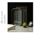 thumbnail image 6 of CIYISON Vintage Serving Trays Platter Rectangular Teas Tray Ornaments Candle Holder Tray, 6 of 19