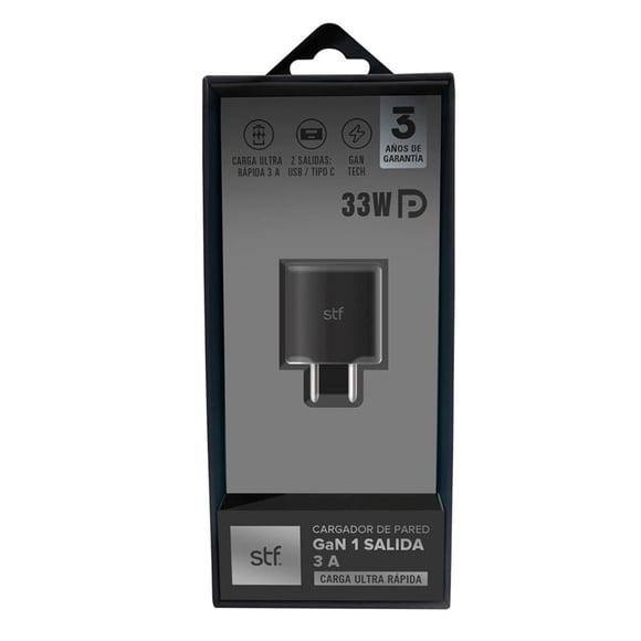 Cargador de Pared STF GaN 33 W