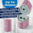 thumbnail image 2 of xianyou-Grip Trio Pencil Sharpener: Rose Shadows, 2 of 4