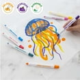 thumbnail image 5 of BAZIC Silky Gel Crayons 24 Color, Washable Blendable Watercolor Crayon (24/Pack), 1-Pack, 5 of 7