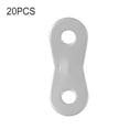 thumbnail image 4 of Wosthever Hebillas de sujeción de 20 piezas, hebilla de cordón de paracaídas, tope de cuerdas de viento para toldo, accesorios de Camping de montaña Escalada Plata, 4 of 6
