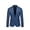 Dark Blue, variant on Jacket for Men Long Sleeve Black Blazer Solid Sport Coat One Button Lightweight Slim Outerwear Jackets