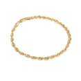 thumbnail image 2 of Pulsera Torsal 4mm Unisex 21cm Oro Italiano Hueco 10k Ametrinaa CH10K012, 2 of 5