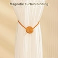 thumbnail image 6 of Strong Magnetic Curtain Tiebacks, 2Pack Upgrade Magnet Modern Curtain Holdbacks Decorative Tie Backs for Drapery Window Treatment Decor, 6 of 8