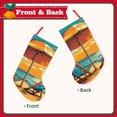 thumbnail image 2 of Sikiie Vintage Beach Sunset Christmas Stockings,18 Inches Christmas Stockings Xmas Hanging Stockings for Family Christmas Decorations & Gifts, 2 of 7