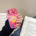 thumbnail image 3 of Carcasa Redmi Note 11 10 9 12C A1 Plus 10 10C 9A 9C 9T MI 11 Lite Poco X3 NFC X3 Pro Barbie Girl Funda De Teléfono Creativa A Prueba De Golpes Cojín De Aire Protectora De Silicona, 3 of 3