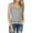 Gray, variant on Sleeveless Womens V Neck Tank Tops Henley Shirts Button Up Ribbed Long Tunic Tees