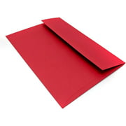 A7 Gummed Red Envelopes for Invitations and Greeting Cards | Red Envelope for Christmas, Birthday, New Year,