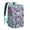Greenish-blue-22, variant on Vintage Floral Print Backpack Cooler, Insulated Leakproof Cooler Bag, Waterproof Lunch Backpack for Retro Garden Picnics, Beach Days