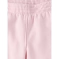 thumbnail image 2 of The Children's Place Toddler Girls Fleece Wide Leg Lounge Pants, Sizes 12M-5T, 2 of 4