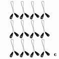 thumbnail image 1 of GXFCAI Oval Diamante Hijab Pin Clips Brooch Scarf Shawl Set 12pcs, 1 of 8