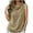 Khaki 01, variant on Going Out Tops Elegant Cowl Draped Neck Design Sleeveless Crinkled Textured Tank Top, Solid Linen‑Blend Casual Camisole, Curved‑Hem Summer Shirt Womens Summer Tops