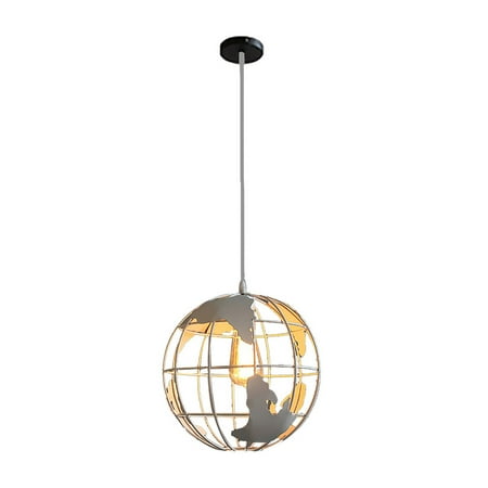 

Labakihah led lights for bedroom Creative Art Cafe Industrial Style Bedroom Bar Table Retro Single Head Chandelie Reflector