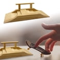 thumbnail image 2 of ERK 1Pcs 1PC Fingerboard Wooden Finger Skateboard Obstacle Multifunctional Finger Skating Board Track Fingerboard Training For Boys Kids, 2 of 5