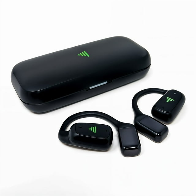 Audífonos open ear HIGHLINK LINKAIR inalámbricos con estuche de carga negros