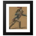 thumbnail image 2 of Anne Louis Girodet-Trioson 20x24 Black Modern Framed Museum Art Print Titled - A French Dragoon, Study for ‘The Revolt of Cairo- (ca. 1809), 2 of 5
