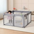 Joypony Baby Playpen, 50x50x27inch Large Playpen Baby Playard Baby