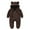 Dark Curry, variant on Esaierr Newborn Baby Girls Boys Snowsuit 6 Months-3 Years Fleece Jacket Ears Hooded Jumpsuit Infant Onesie Winter Romper Outwear