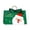 A2#Green, variant on Christmas Treat Bags, 6.69X3.94X3.34" Santa Printed Paper Gift Bags with Wooden Handle, Christmas Candy Holders, Bow Decor Holiday Goodie Bags, Christmas Cookie Containers, Xmas Party Favor Pouches