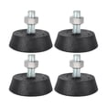 thumbnail image 1 of 4 almohadillas de soporte para bicicleta estática, tornillos niveladores de 3/8", repuesto antideslizante, patas estabilizadoras con, 1 of 8