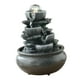 thumbnail image 5 of Fuente de sobremesa Escritorio Fuente de cascada para interiores Fuente de agua iluminada para Estilo B, 5 of 9
