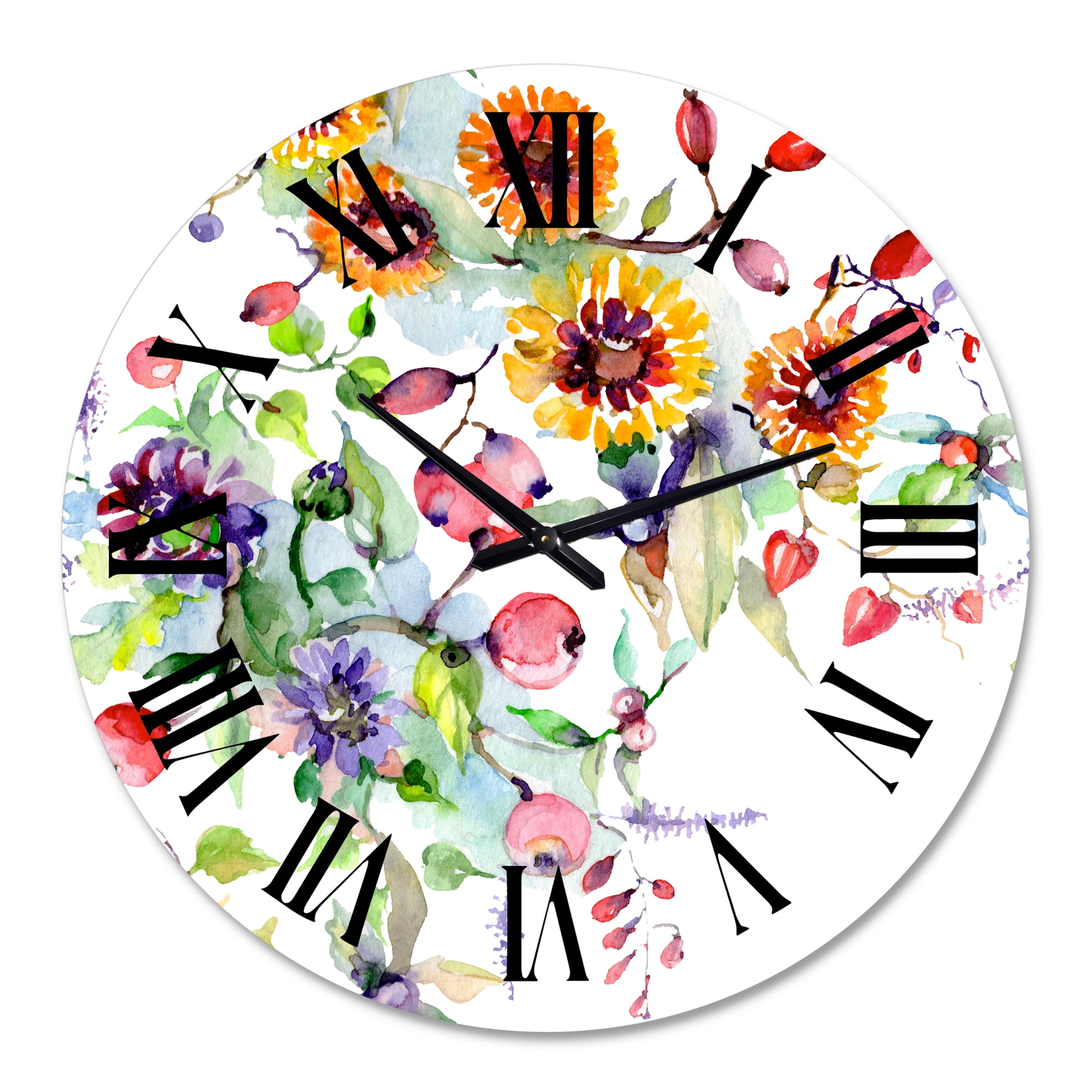 Designart 1 in Quartz Modern/Contemporary Wall Clock