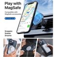 thumbnail image 3 of Strong Magnetic for iPhone 15 Pro Case, [Compatible with MagSafe] [Military-Grade Drop Tested] Shockproof Protective Slim Translucent Matte Case for iPhone 15 Pro Phone Case, Black, 3 of 8