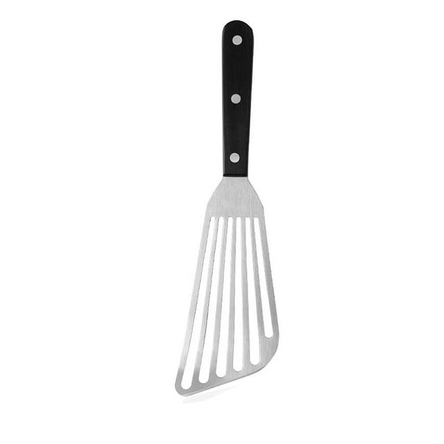 Spatule Ajourée en Acier Inoxydable pour Retourner Steak Poisson Cuisine Salle à Manger Bar