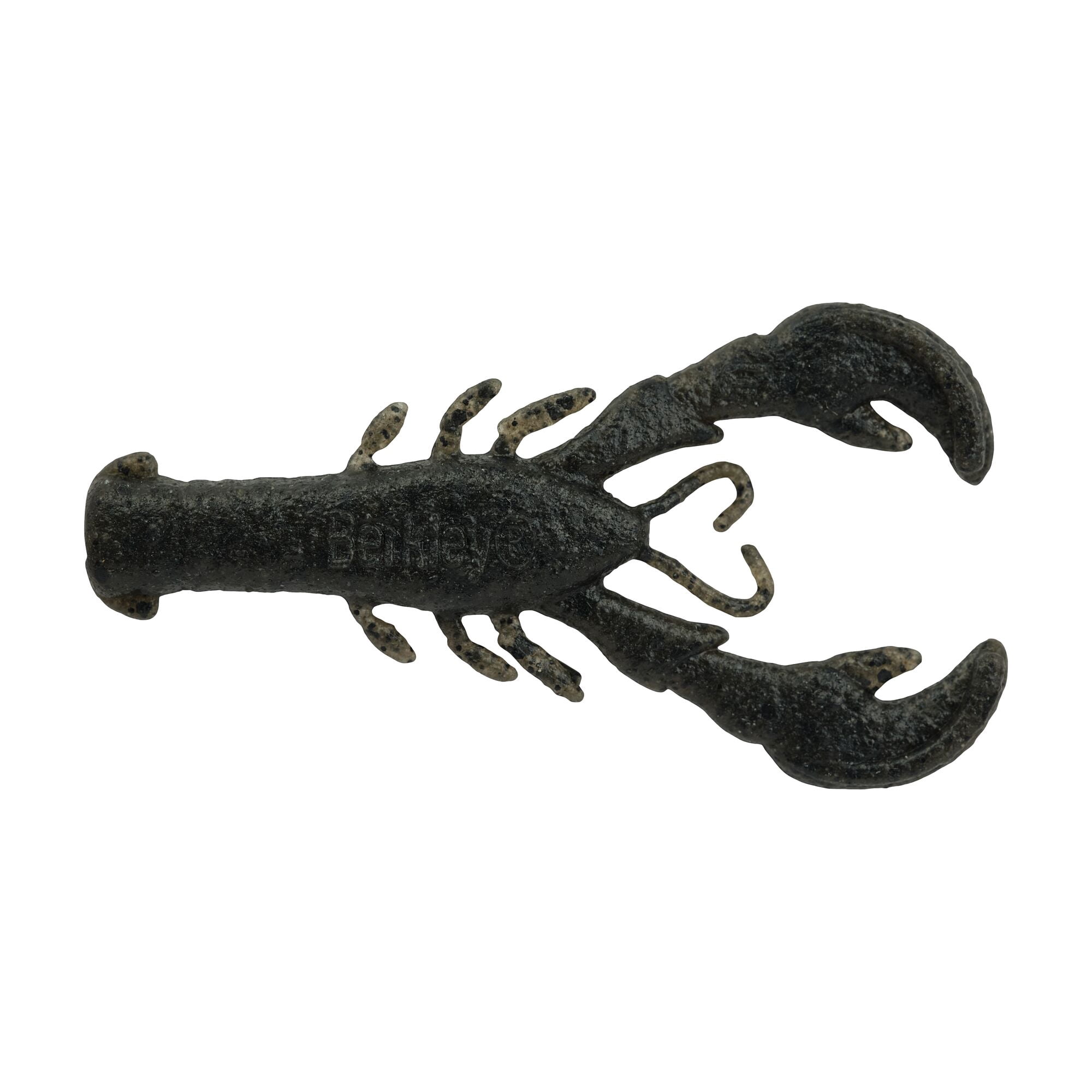 Berkley PowerBait® MaxScent Lil' Super Trooper, 2.5 in, Craws, Black Powder (8 Count)