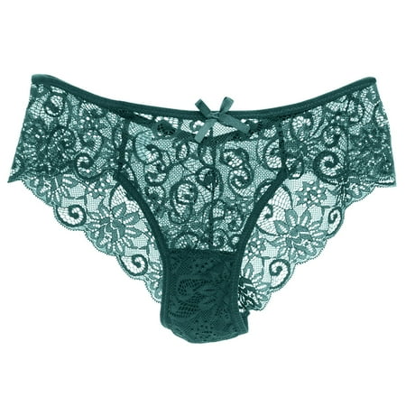 

ZMHEGW Women Panties Lace Cutout Hollow Waist Underwear