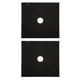 thumbnail image 2 of Protectores de estufa de Gas reutilizables cubierta de quemador de Gas Ehuebsd alfombrilla de revestimiento (2 piezas color negro), 2 of 9