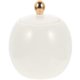 thumbnail image 2 of Ceramic Tea Jar for Storage White with Lid Suitable for Loose Tea Candy Coffee Beans Sugar 6.3 Inches, 2 of 4