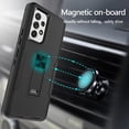 thumbnail image 3 of Samsung A53 5G, Galaxy A53 5G case, Military Grade Heavy Duty with HD Screen Protector Magnetic Ring Kickstand Car Mount Protection Armor Phone Case Cover for Samsung Galaxy A53 5G (Black_Black), 3 of 14