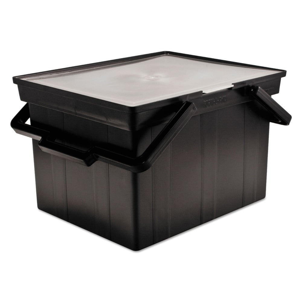 File Storage Keepbox™ - Black Lid S-19938BL - Uline