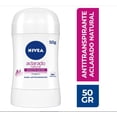 thumbnail image 2 of 3 NIVEA Desodorante Aclarante para Mujer, Tono Natural Efecto Satín (50 g), 48hrs Protección Antitranspirante en Barra con Aceite de Aguacate y Talco de Caolín, 2 of 5