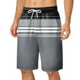 thumbnail image 1 of TSADFHJI Swim Trunks for Men 9 Inch Mens Swimsuit Mesh Lined with Beach Shorts and Pockets Xl Black, 1 of 5