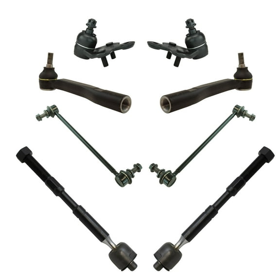 TRQ 8pc Steering Suspension Kit Ball Joints Inner Outer Tie Rods Sway Bar Links PSA66725 Fits select: 2011-2018 TOYOTA SIENNA