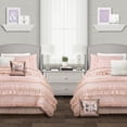 thumbnail image 3 of Belle Comforter Blush 4Pc Set Full/Queen, 3 of 4