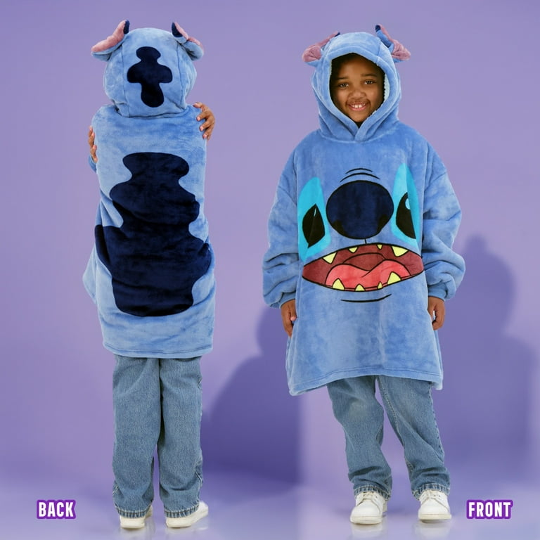 ★人気★【Rest&Recreation】★OVERSIZED STITCH HOODI.E★ Disney Lilo & Stitch Wayy Big Hoodie Oversized Pullover