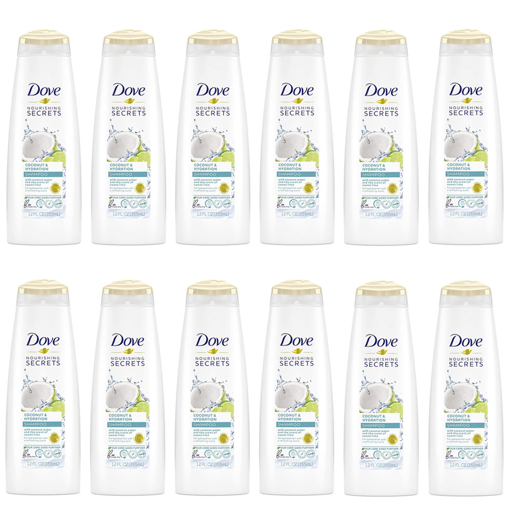 (12 Pack) Dove Nourishing Secrets Shampoo Coconut And Hydration 12 Oz