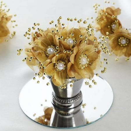 Red Willow Branches For Sale BalsaCircle 72 Faux Pearl Craft Beaded Flowers - Mini Flowers for DIY Wedding Party Favors Decorations Supplies ()