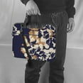 thumbnail image 6 of Floral Abstract Print Laptop Bag, 14 inch Laptop or Tablet, Business Casual Laptop Bag, 6 of 8