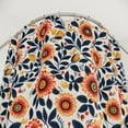thumbnail image 2 of Farmhouse Floral Fabric Shower Curtain, 2 of 4