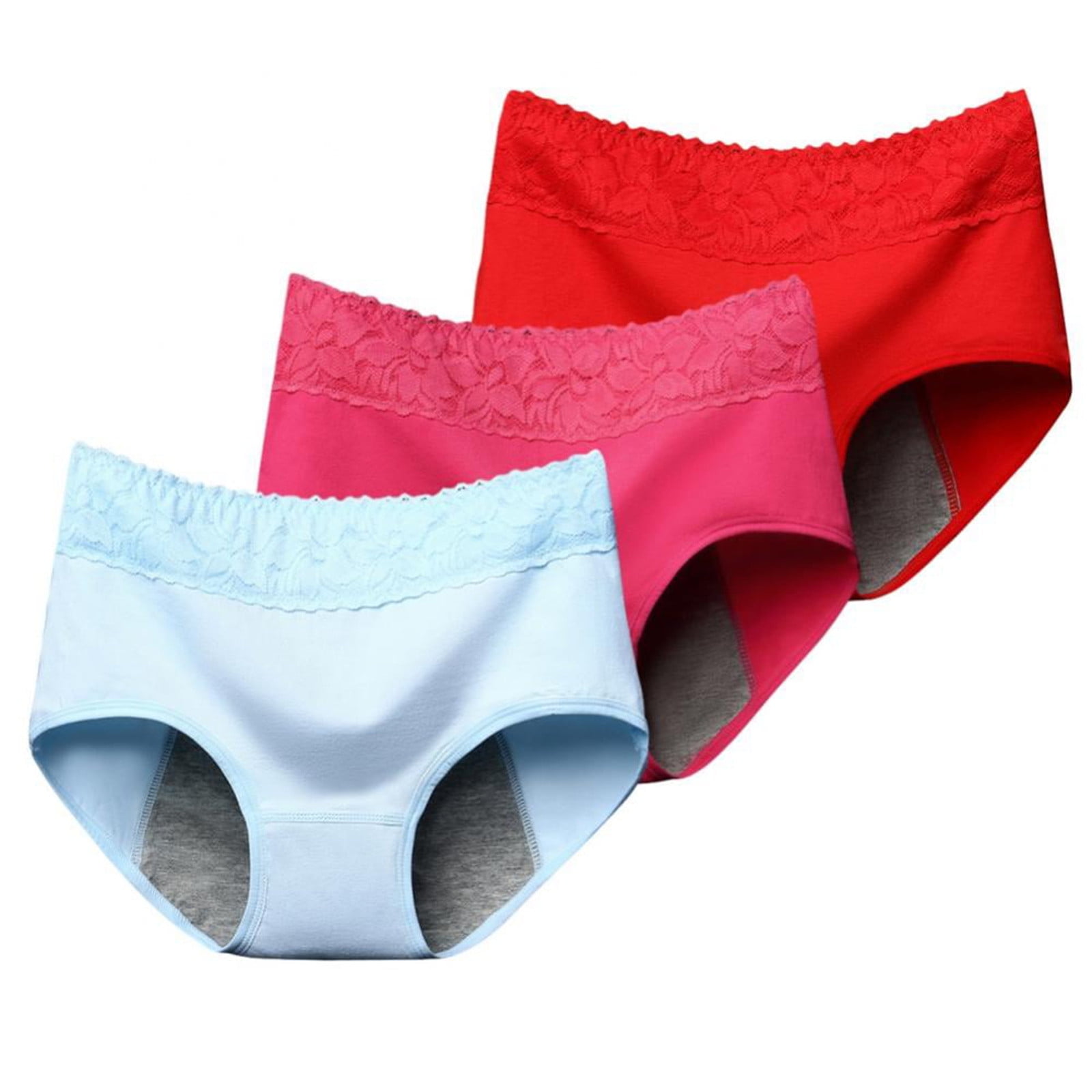 Zivira Women's Outer Elastic No Rash Panties Pack of 3 - Soft, Breathable,  Comfortable, and Anti-Microbial Underwear for Everyday Wear