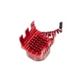 thumbnail image 4 of kurtrusly 42mm Motor Cooling Fan Heat Sink with LED Light Rustproof Radiator 1/8 1/10 RC Model Crawler Accessories Electric Remote Control Red, 4 of 7