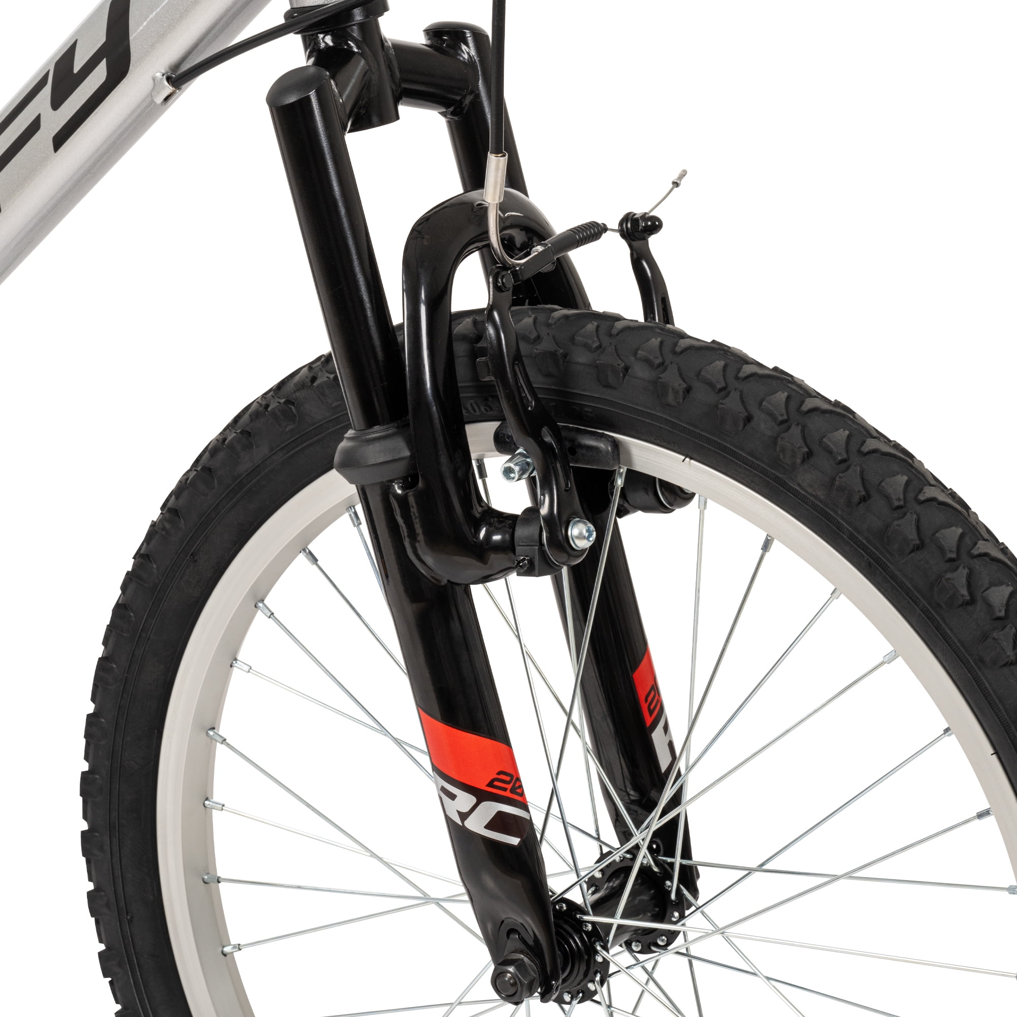 Huffy Rock Creek 20-inch Boys’ 6-speed Mountain Bike, Grey, 5-9 years old